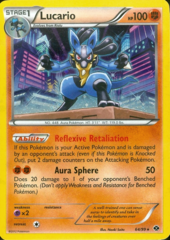 Lucario 64/99 Cosmos Holo Promo - Dark Explorers Blisters Exclusive